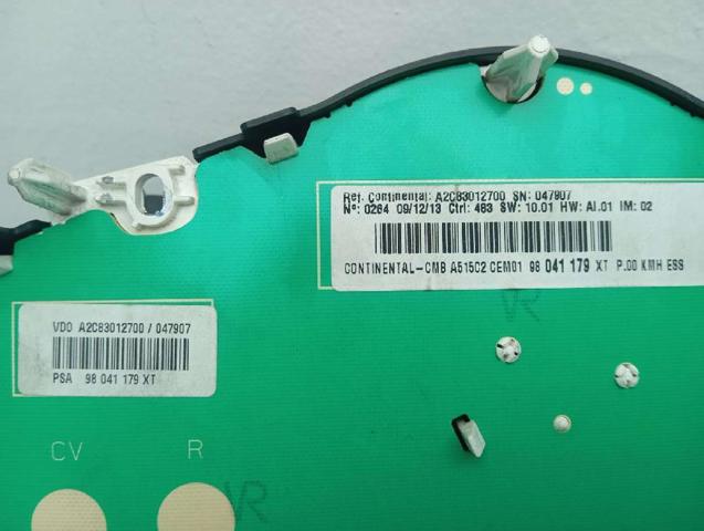 PEUGEOT 98041179XT Cuadro instrumentos comprar Barcelona