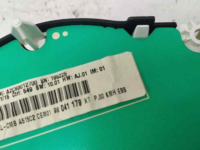 PEUGEOT 98041179XT Cuadro instrumentos comprar Barcelona