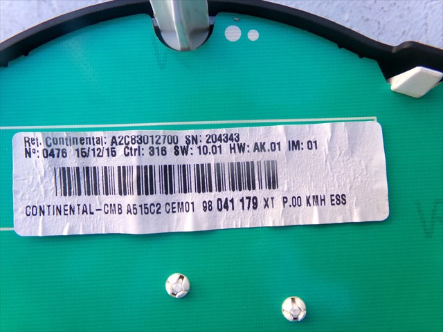 98041179XT PEUGEOT Tablero de instrumentos  comprar en Lleida