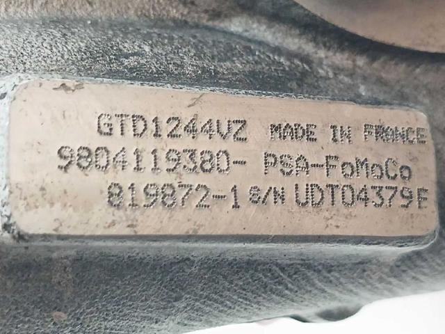 9804119380 Turbocompresor  en stock Sabadell