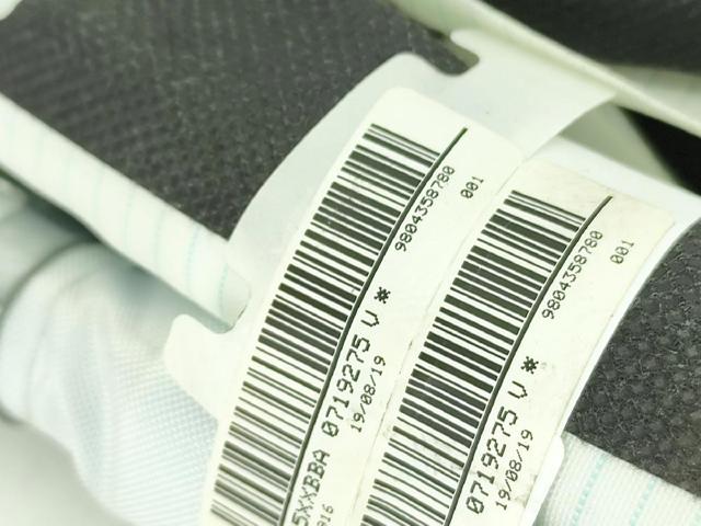 9804358780 PEUGEOT Airbag de cortina lateral derecha  en stock Córdoba