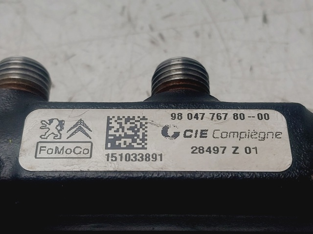 9804776780 PEUGEOT Rampa de combustible  en stock Córdoba