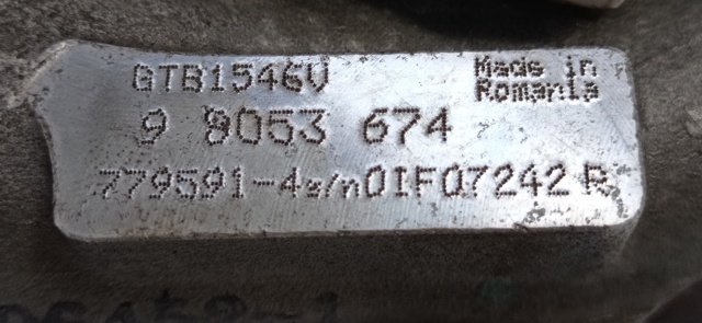 98053674 OPEL Turbocompresor  disponible Alicante