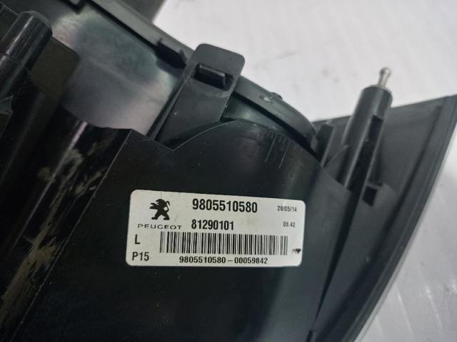 9805510580 PEUGEOT Piloto trasero exterior izquierdo  comprar en Oviedo