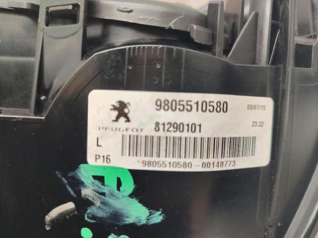 9805510580 PEUGEOT Piloto trasero exterior izquierdo  en stock Gandía