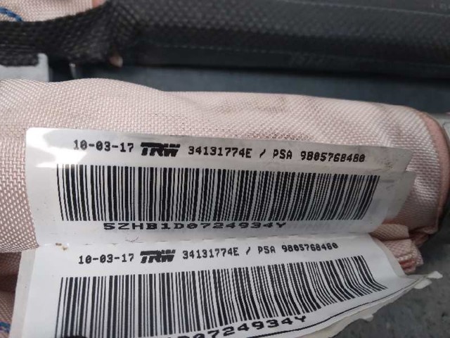 PEUGEOT 9805768480 Airbag de cortina lateral izquierda comprar Pamplona