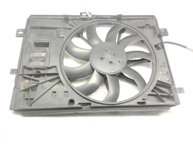 Difusor de radiador, ventilador de refrigeración, condensador del aire acondicionado, completo con motor y rodete 9805897480 Peugeot/Citroen