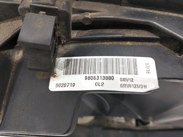9806313880 PEUGEOT Ventilador de radiador comprar Madrid