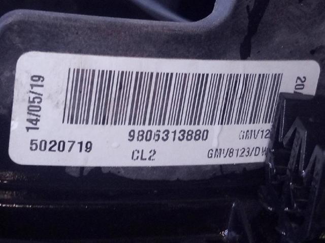 9806313880 PEUGEOT Difusor del radiador de refrigeración con motor y hélice  comprar en Jaén