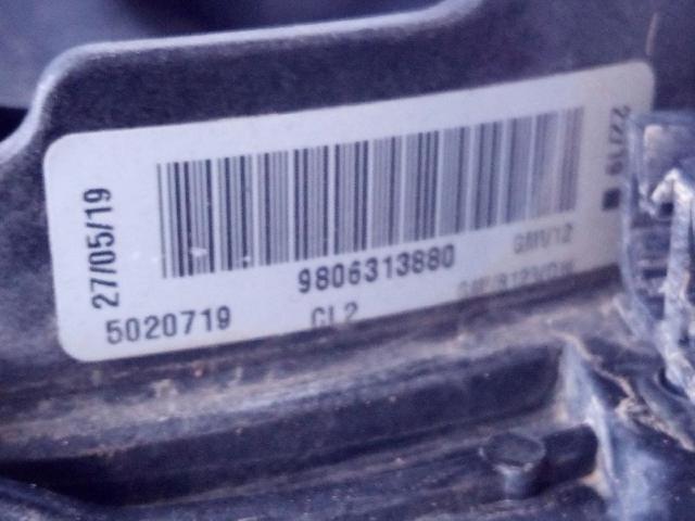 9806313880 PEUGEOT Difusor del radiador de refrigeración con motor y hélice  disponible Ourense