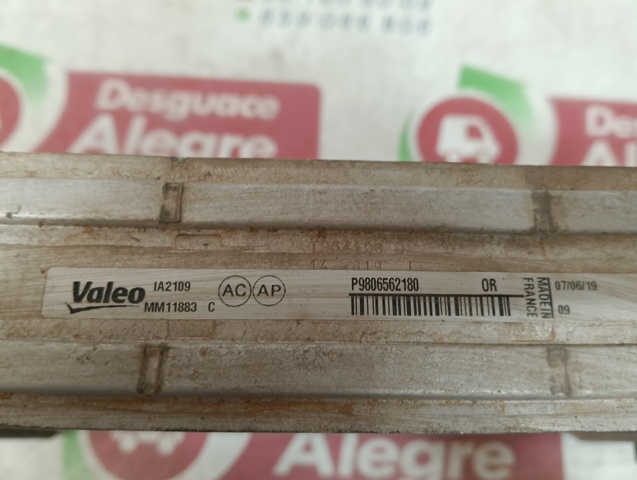 9806562180 Intercooler  disponible Burgos