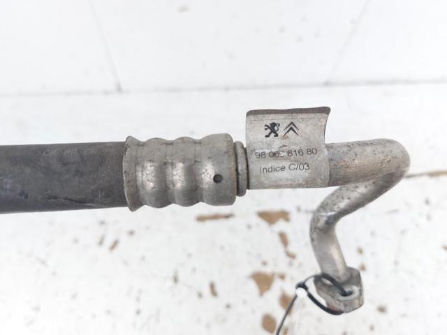 9806581680 PEUGEOT Manguera de aire acondicionado de evaporador al compresor  en stock Córdoba