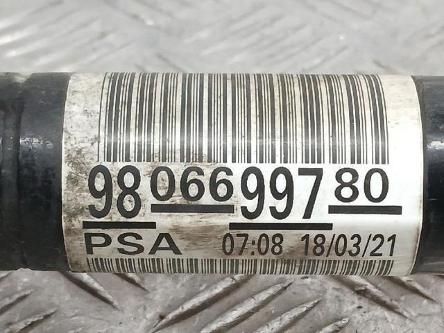 PEUGEOT 9806699780 Semieje delantero derecho comprar Tarragona