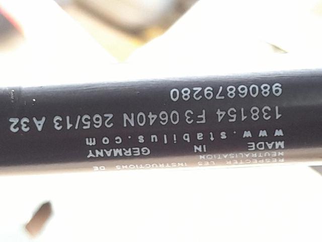 Amortiguador de puerta trasera 9806879380 PEUGEOT