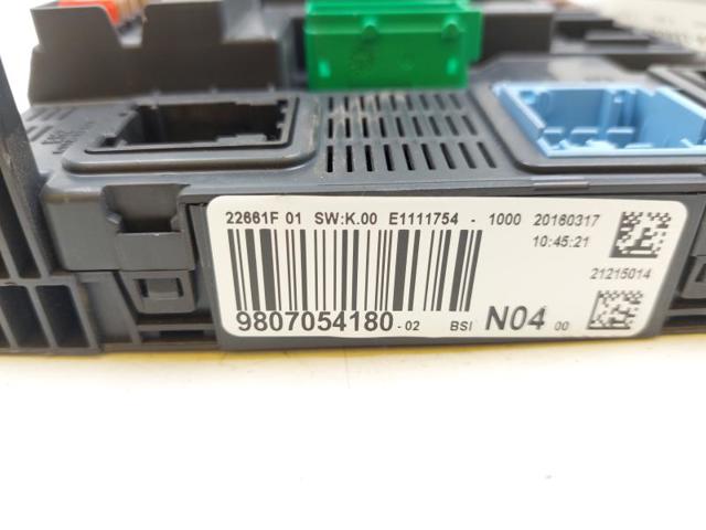9807054180 PEUGEOT Unidad de control del motor (ECU)  comprar en Oviedo