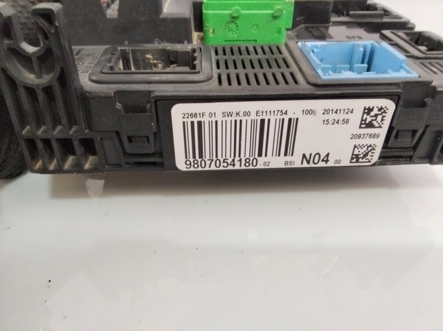 9807054180 Unidad de control del motor (ECU)  comprar en Zaragoza