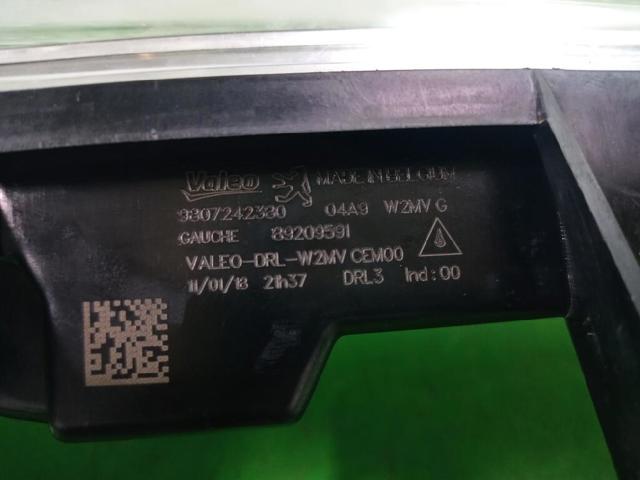 Luz diurna izquierda 9807242380 Peugeot/Citroen