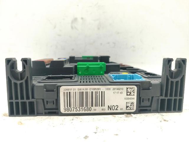 Caja de fusibles Peugeot 208 CA, CC