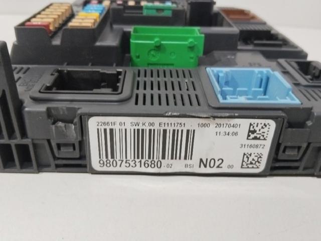 PEUGEOT 9807531680 Caja de fusibles  comprar en Albacete
