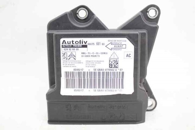 9807568180 Módulo de control de airbag  comprar en Zaragoza