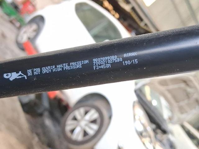 9807899380 Amortiguador de la tapa del maletero  disponible Burgos
