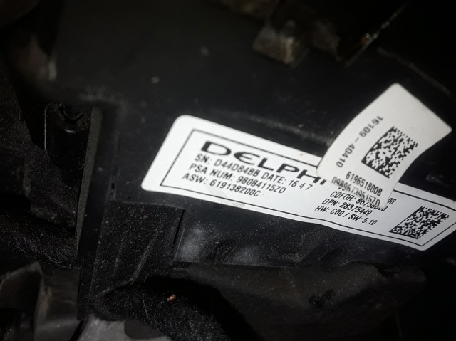 PEUGEOT 98084115ZD Módulo de interruptores del volante  comprar en Murcia
