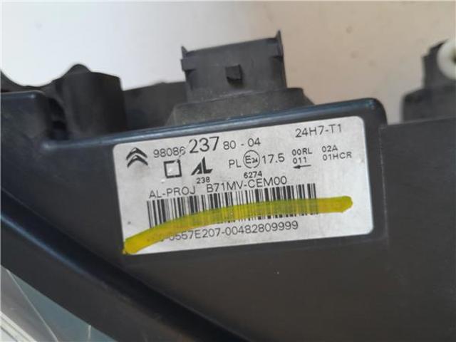 PEUGEOT 9808623780 Faro derecho  disponible España