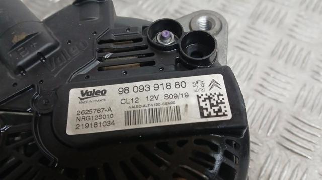 PEUGEOT 9809391880 Alternador  comprar en Murcia