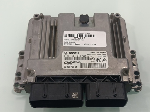 9809478580 Peugeot/Citroen