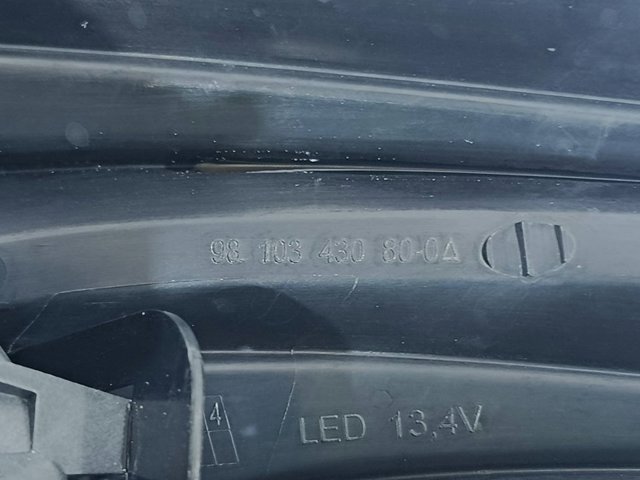 9810343080 PEUGEOT Piloto trasero izquierdo  en stock Huelva