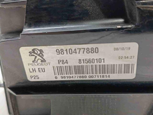 PEUGEOT 9810477880 Piloto trasero interior izquierdo  comprar en Murcia