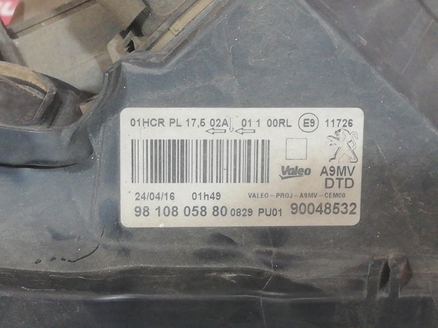 9810805880 Peugeot/Citroen