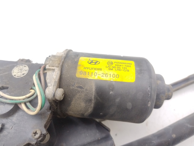 9811026100 HYUNDAI Motor del limpiaparabrisas  disponible Alicante