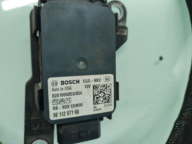 PEUGEOT 9811207180 Sensor de óxidos de nitrógeno NOx trasero  disponible Valladolid