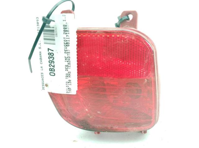 PEUGEOT 9811718380 Luz antiniebla trasera derecha comprar Pamplona