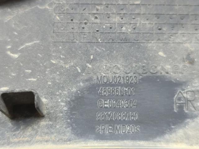 9812088780 PEUGEOT Extensión de la aleta trasera derecha  disponible Alicante