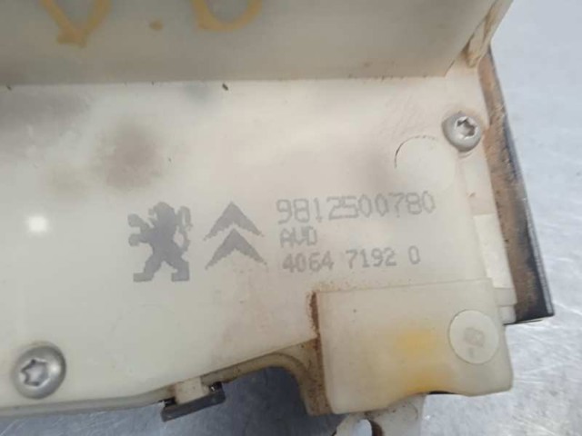 PEUGEOT 9812500780 Cerradura de puerta delantera derecha comprar Pamplona