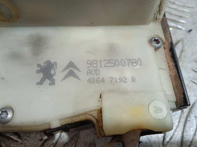 9812500780 Cerradura de puerta delantera derecha  en stock Castellón