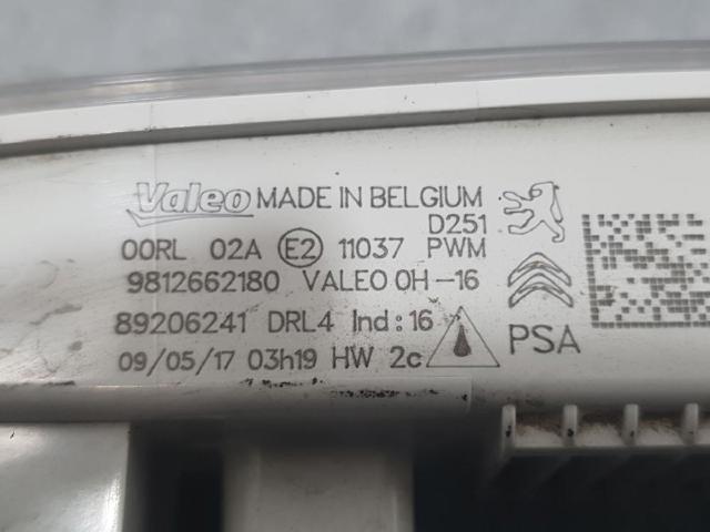 PEUGEOT 9812662180 Luz diurna  disponible Valladolid