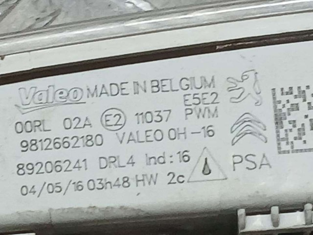 PEUGEOT 9812662180 Luz diurna comprar Tarragona