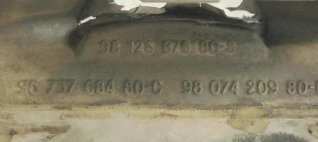 9812667680 PEUGEOT Soporte superior izquierdo del motor comprar Bilbao