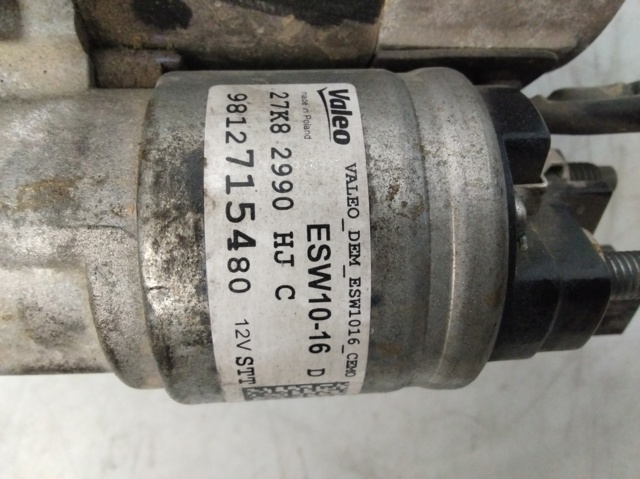 9812715480 Motor de arranque  en stock Sabadell