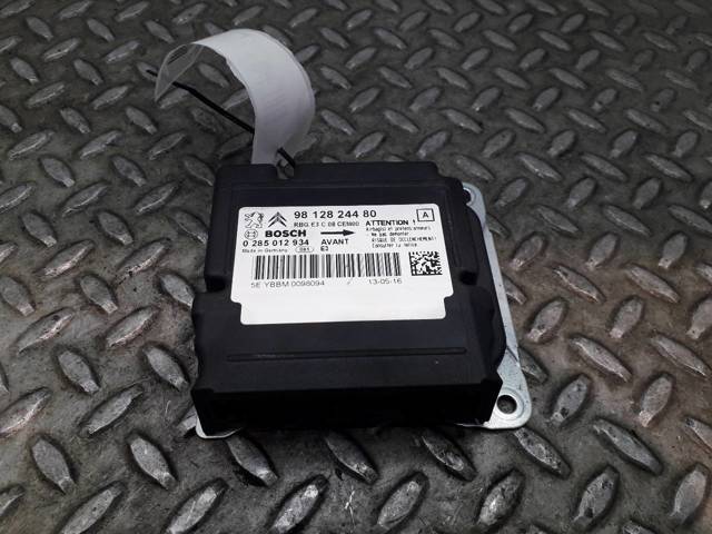 Procesador Del Modulo De Control De AIRBAG 9812824480 Peugeot/Citroen