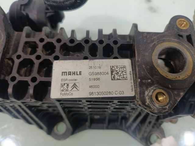 9813050280 PEUGEOT Enfriador de recirculación de gases de escape EGR  disponible Vigo