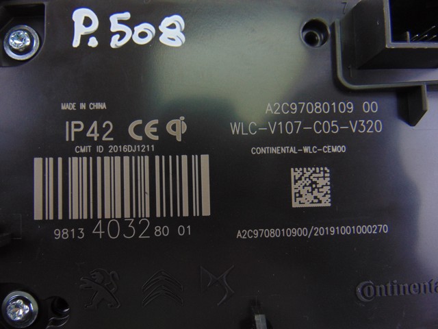 PEUGEOT 9813403280 Estación de carga inalámbrica  disponible Lugo
