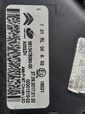 9813478080 Peugeot/Citroen