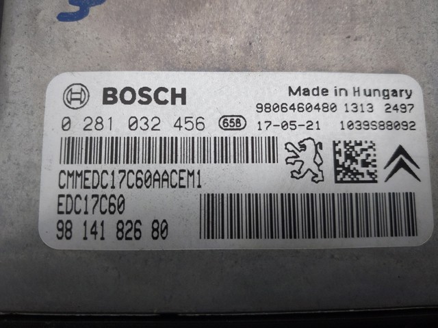 PEUGEOT 9814182680 ECU comprar Pamplona
