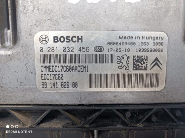 9814182680 PEUGEOT Unidad de control del motor (ECU)  disponible Alicante