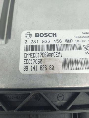 9814182680 PEUGEOT Unidad de control del motor (ECU)  comprar en Lleida