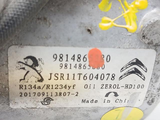 PEUGEOT 9814865380 Compresor de aire acondicionado  disponible España